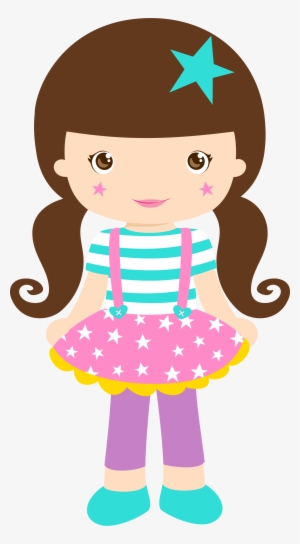 Circus Clipart Girls - Personagens Circo Rosa Png #2519936