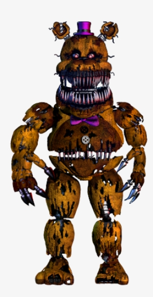 Nightmare Fredbear Full Body Thankyou Image - Five Nights At Freddy's ...