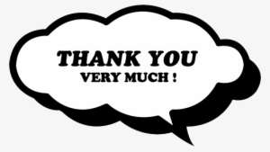 Thank You Very Much Png #2520246