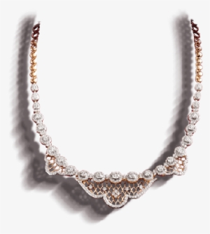 Pear Shaped White Diamond Lace Necklace - Necklace #2520551 Pear Shaped White Diamond Lace Necklace - Necklace #2520551