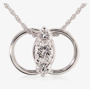 Diamond Marriage Symbol - Diamond Marriage Symbol Necklace #2520788