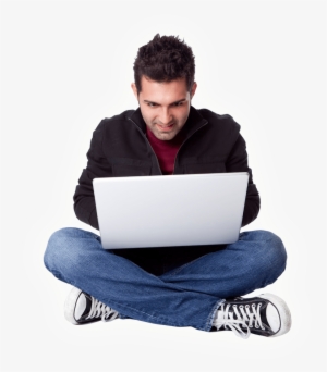 Sitting On Couch Png #2521228