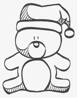 Clip Art Stock At Getdrawings Com Free For Personal - Christmas Teddy Bear Doodle #2521547