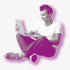 Man Enjoying Laptop Insurance - Insurance #2521595