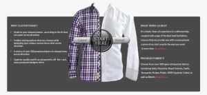 Custom Made Dress Shirts - Egyptian Cotton Shirting Fabric #2521959