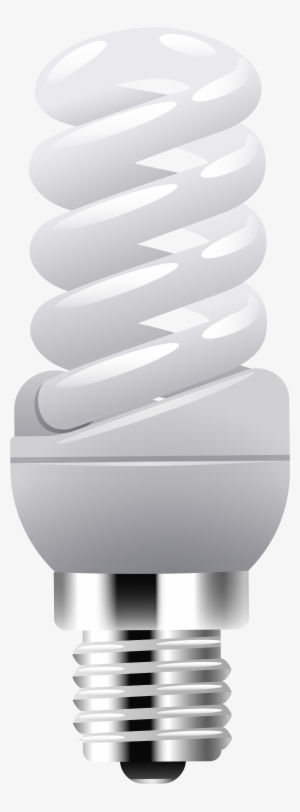 Energy Saving Bulb Png Clip Art - Monochrome #2522178