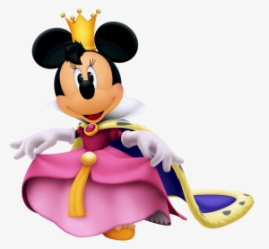Queen Clipart Minnie Mouse - Minnie Mouse Kingdom Hearts #2523036