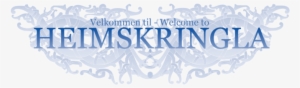 Velkommen Transparent - Heimskringla #2523040