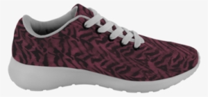 Akai Dark Red Tiger Striped Ergonomic High Performance - Sneakers #2523396