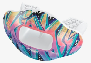 Shock Doctor X Kickasso Artist Series Graffiti Max - Shock Doctor Max Airflow 2.0 Lip Guard #2523447