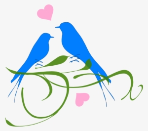 Couple Bird Png - Love Birds Clipart Png #2523555