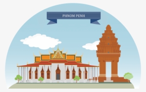 Cambodia Drawing Temple Laos - Phnom Penh Clipart #2523957 Cambodia Drawing Temple Laos - Phnom Penh Clipart #2523957