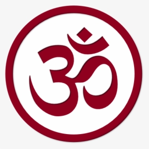 Vedic Cultural Society Hindu Temple - Om Symbol In Circle #2524209