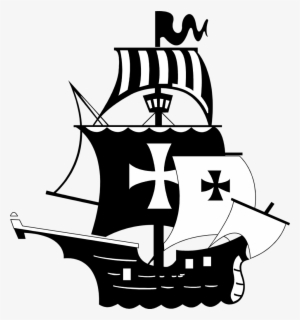 Ship Clipart - Pirate Ship Curtains #2525711