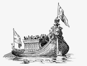 How To Set Use Barge Pleasure Ship Clipart #2525789