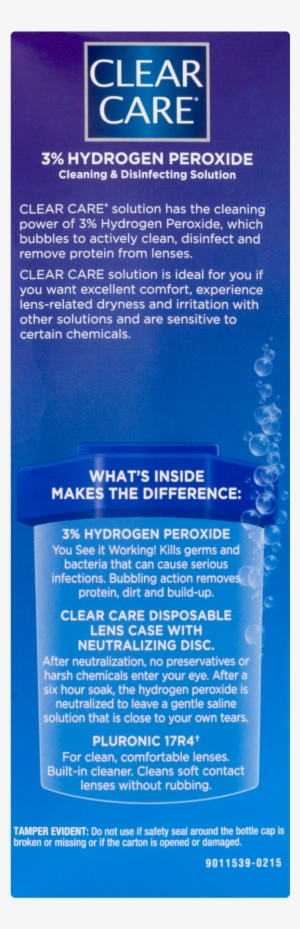 Clear Care Cleaning & Disinfecting Solution Triple - Clear Care Cleaning & Disinfection Solution-12 #2525852