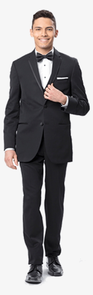 Guy In Suit Png Library - Men's Business Suit Black Jacket And Trousers #2525956