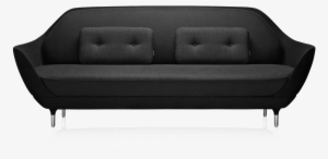 Black Sofa Png Free Download - Fritz Hansen Favn Straight Sofa - L 221 Cm. Black #2526328