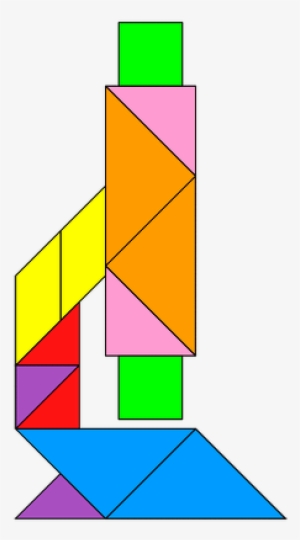 Clipart Info - Tangram Microscope #2526419