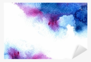 Abstract Blue And Violet Watery Frame - Blue #2527034