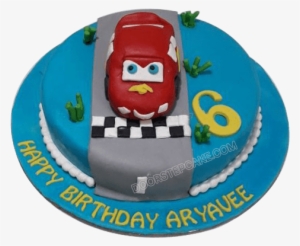 Lightning Mcqueen Cake - Faridabad Cake Delivery #2527339