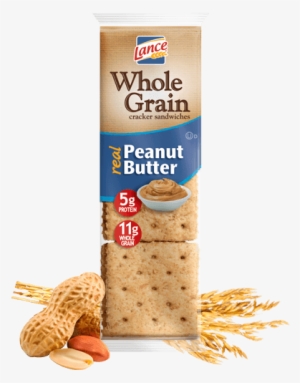 Whole Wheat Crackers And Peanut Butter #2528198