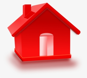 Red Home Clip Art At Clker - Red Home #2528230