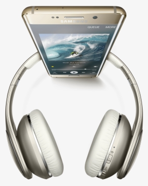 Top Down View Of Gold Platinum Galaxy S6 Edge Plus #2528728