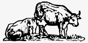 Ox Cattle Water Buffalo Farm Drawing - Farmer With Ox #2528843