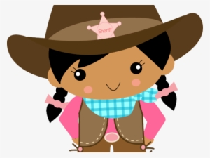 Cowgirl - Melonheadz Clipart Cowboy - Free Transparent PNG Download ...