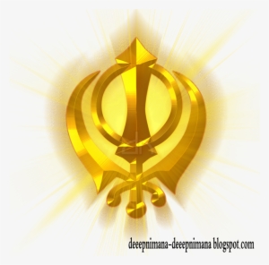 Png Files,khanda,gold Layer Style,sun Rays,golden Style,sikhism - Guru Nanak Dev Png #2529638