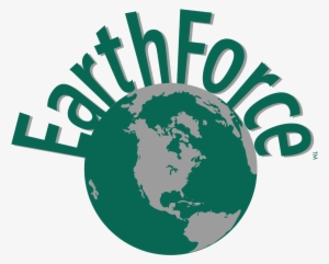 Logo Earth Force Vector Cdr & Png Hd - 3drose Blue White Earth Globe, Snowflake Ornament, #2529807