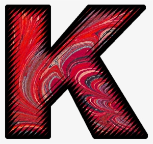 K Marbleized Paper - Alphabets K #2530976