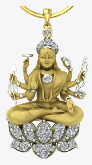 Veera Lakshmi Goddess Diamond Jewelry - Goddess #2531080