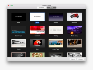 Theme Selection In Keynote - Keynote #2531117
