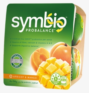 Apricot & Mango Yoghurt 4x 150g - Symbio Yoghurt #2531382