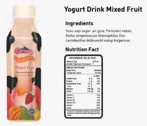 Yogurt Mixed Fruit Detail - Cimory Mix #2531385