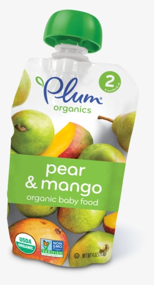 Plum Organics, Organic Baby Food, Green Bean, Pear #2531555