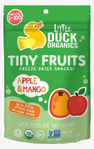 Apple & Mango Tiny Fruits - Little Duck Organics Apple Banana #2531826