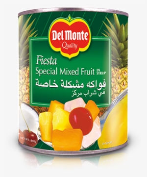 Del Monte Europe Fiesta Fruit Cocktail In Heavy Syrup - Del Monte Freshcut Cut Green Beans - 28 Oz Can #2532510
