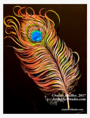 Peacock Bling, Acrylic Painting, $45 At Joyful Arts - Graphic Design #2532583