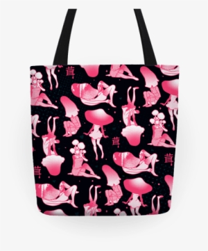 Mushroom Girl Tote - Mushroom #2533279