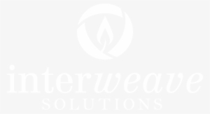Interweave Solutions Logo, Vertical Style, White Color, - Usgs Logo White #2533512