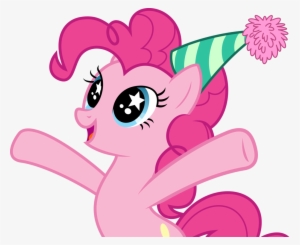 Pinkie Pie Wearing Birthday Cap - My Little Pony Happy Birthday Pinkie Pie #2533676