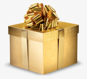 Clip Art Transparent The Making Of A Love Story - Gold Box Gift #2534210