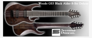 Woodo Gs3 8 Str Deluxe - Woodo Guitar #2535631