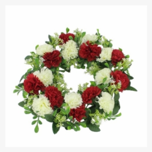 Red & Ivory - Wreath #2535907