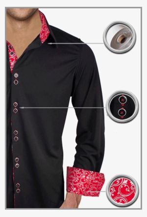 Double Woven Super Crisp Interfacing - Men Dress Shirt Modern #2537027