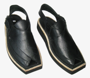 Black Chappal - Imran Khan Chappal Png #2537031
