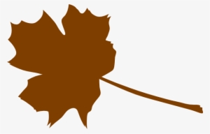 Leaves Clipart 7 Leaves - Brown Fall Leaf Clip Art #2538123